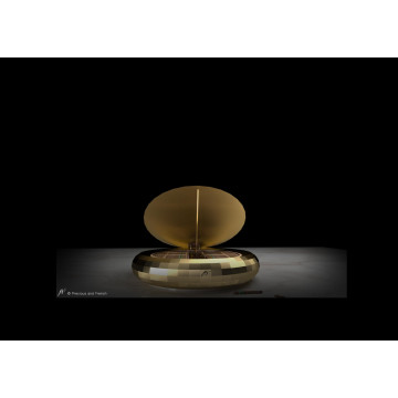 CUSHION® CIGAR BOX - GOLD