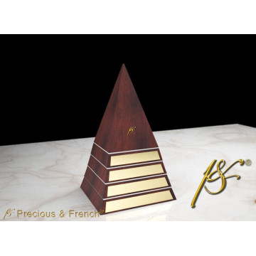 PYRAMID WATCH BOX - WOOD